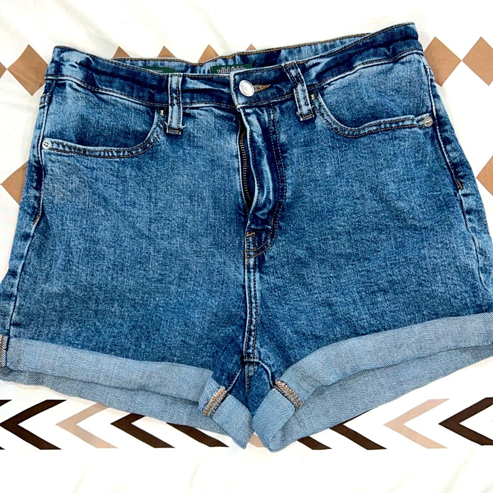 Jean shorts, non stretch, size 6/28.